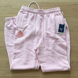 Roller Rabbit adult Pink Drawstring Sweatpants
